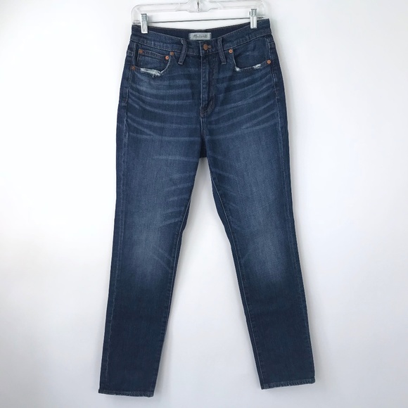 Madewell Denim - Madewell High Rise Slim Boy jeans Boyfriend Fit